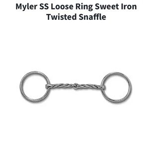 Toklat Mylers loose ring twisted snaffle